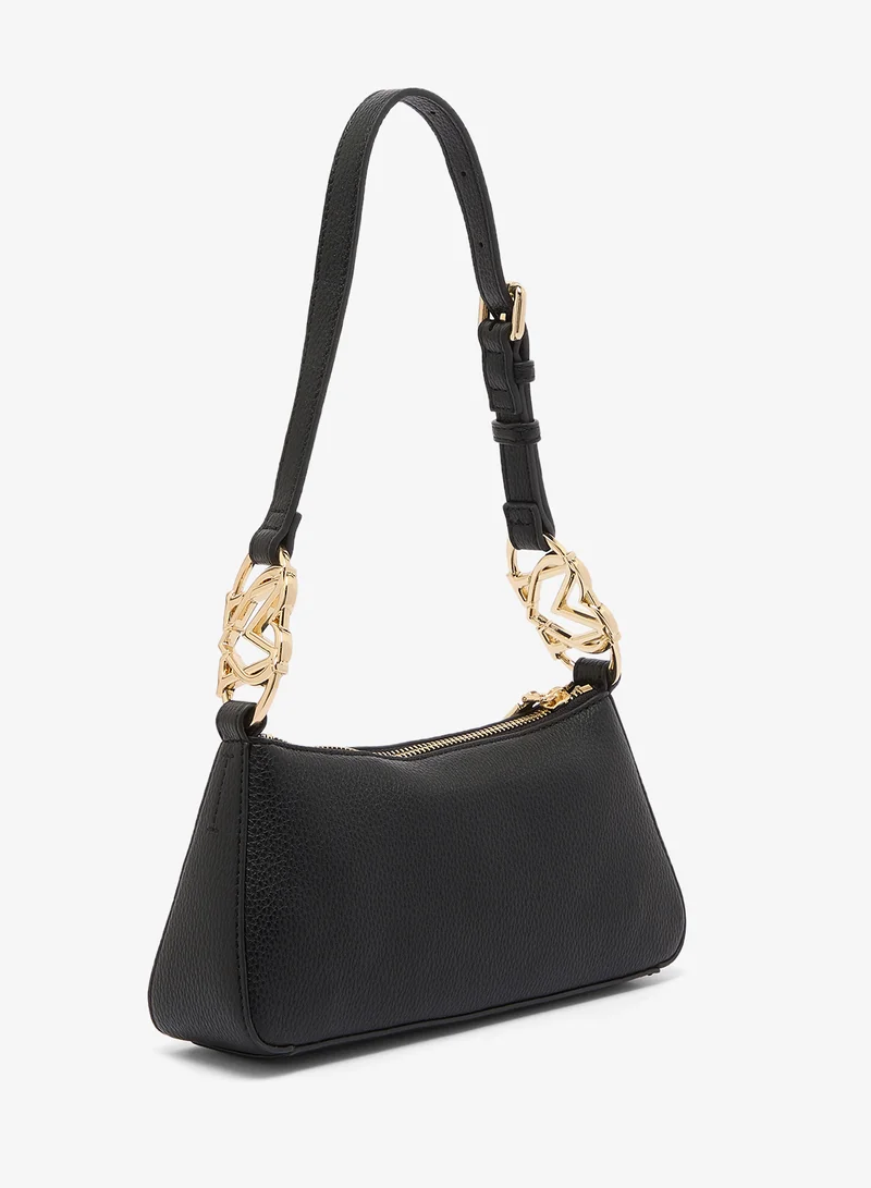 لوف موسكينو حقيبة كتف جلد صناعي مجوهرات